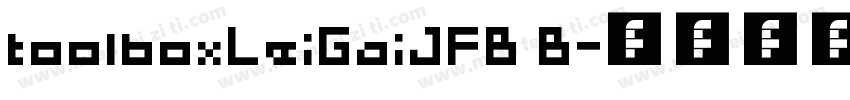 toolboxLeiGaiJFB B字体转换